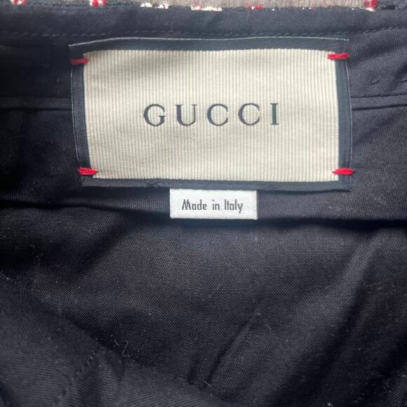 Authentic Gucci Logo Print Women Pants - Picture 3 of 8